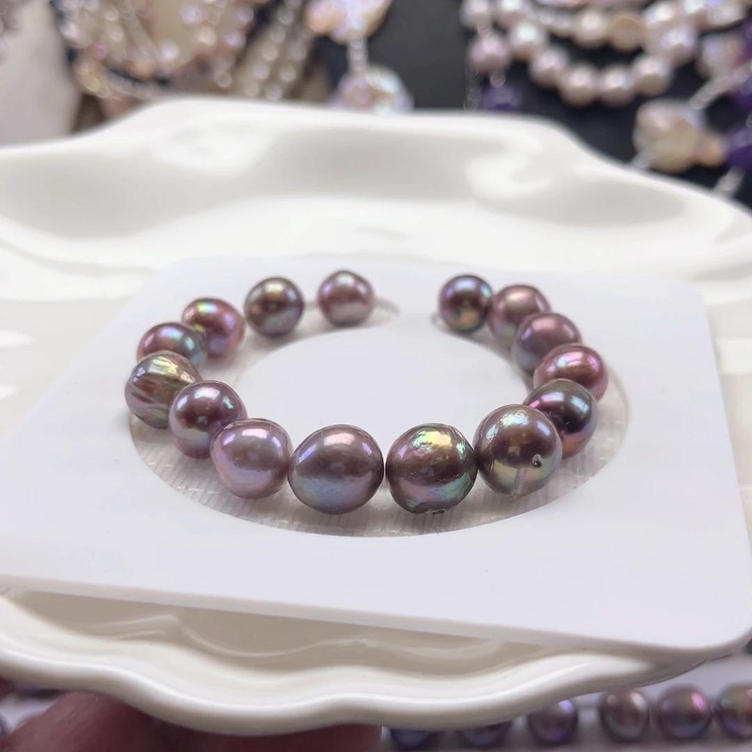 穿***的手链未镶嵌淡水珍珠【纯恬】