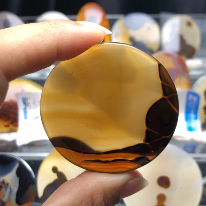 合金玛瑙/玉髓珠宝奇石49