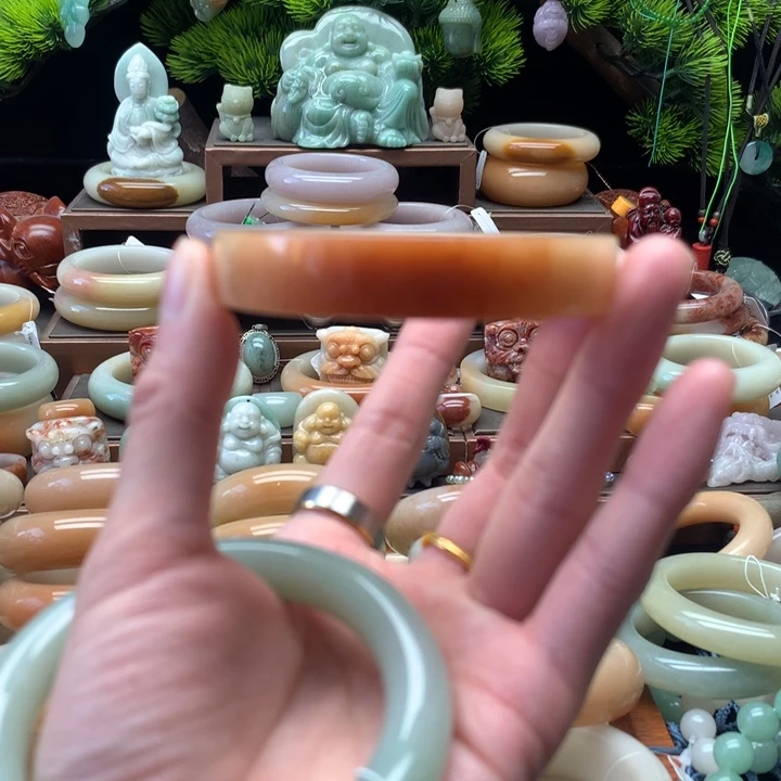 查罗石合金手镯（开口镯）50