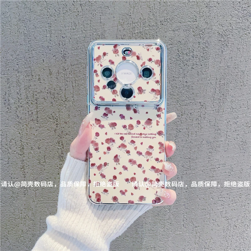 （华为Mate60系列）电镀大视窗适用华为Mate60/60Pro/60pro+手机壳