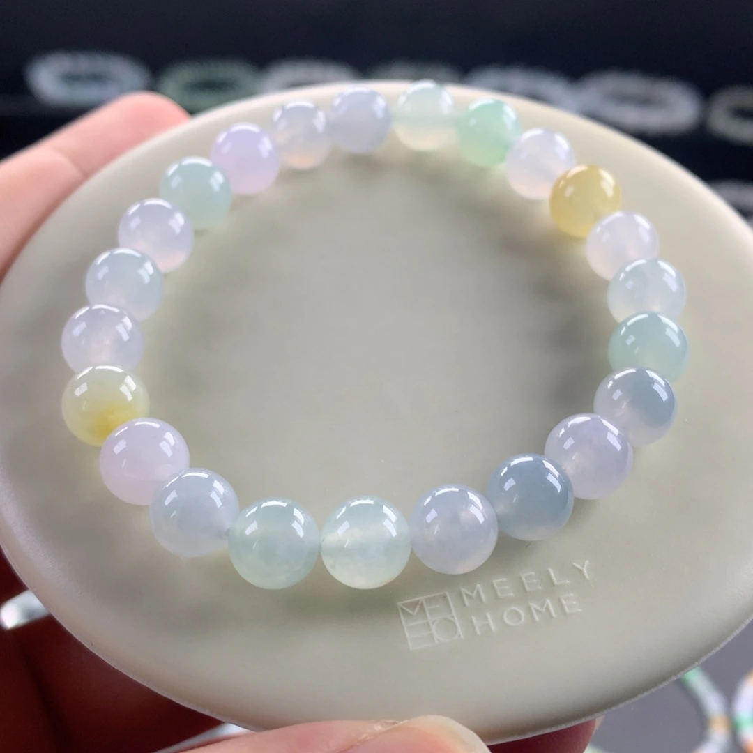 翡翠未镶嵌手链卡8
