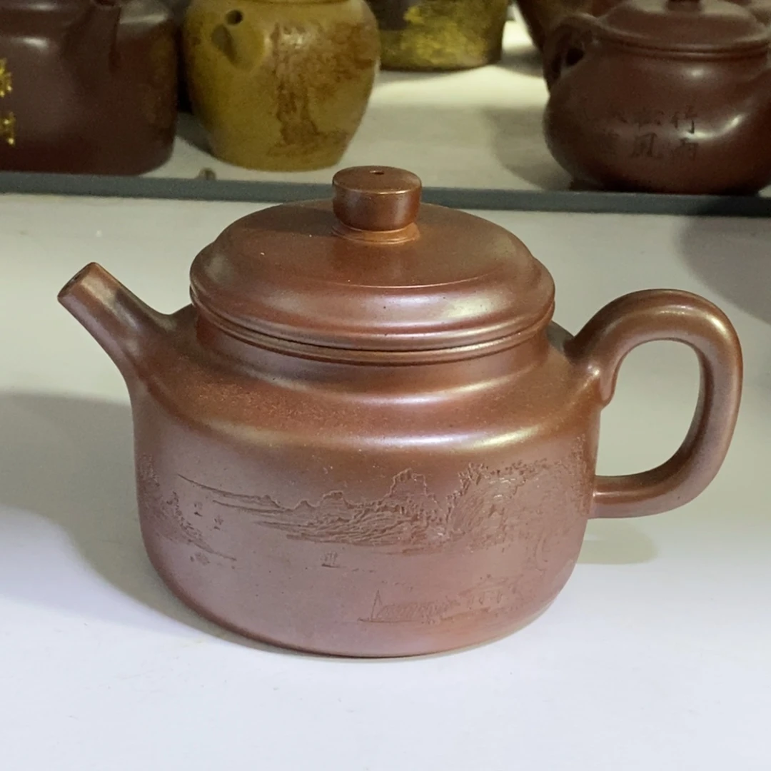 茶壶紫砂白13 德钟