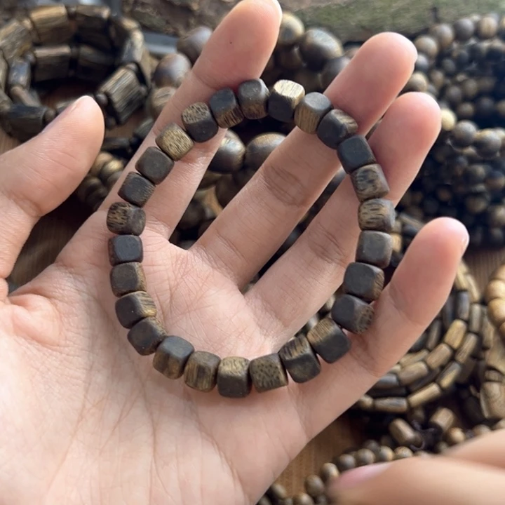 沉香沉香碎屑卡7方糖珠7克