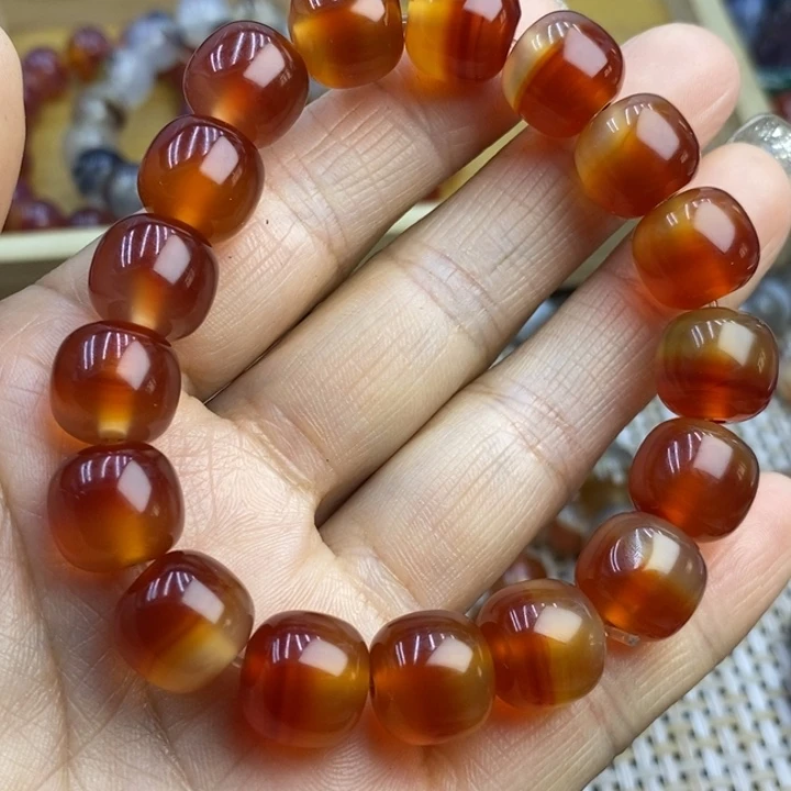 玛瑙/玉髓手链未镶嵌