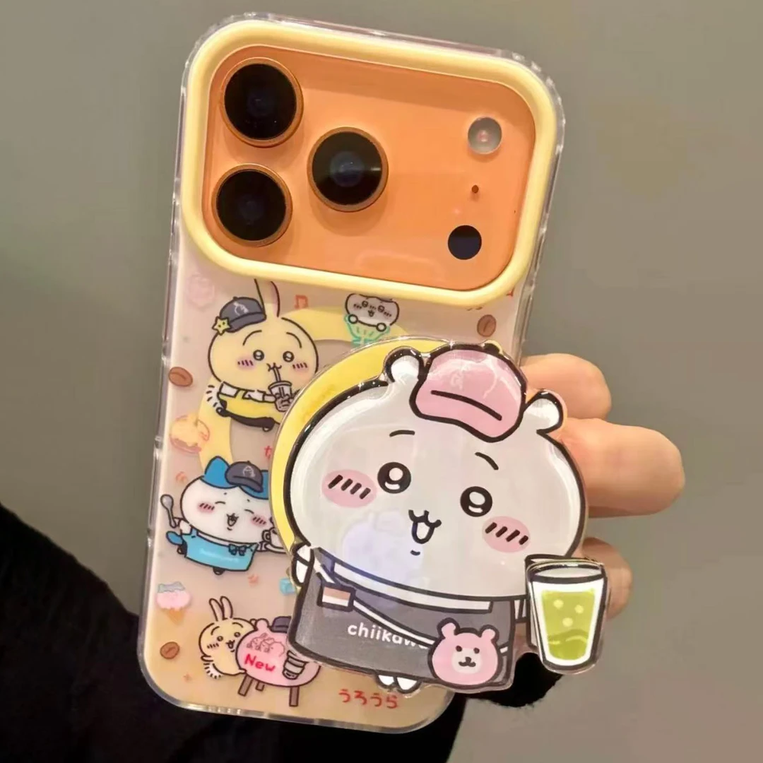 奶茶吉伊卡哇磁吸适用iPhone17promax手机壳苹果16pro少女心15/14