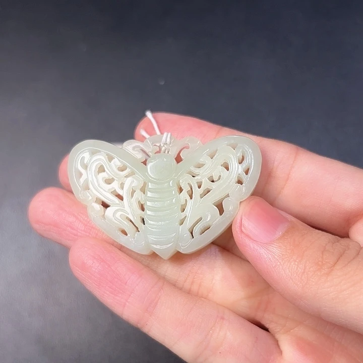 和田玉挂件未镶嵌观*