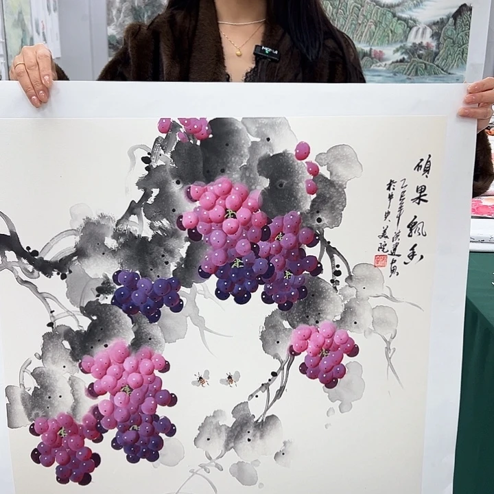 国画手绘国画大捡漏