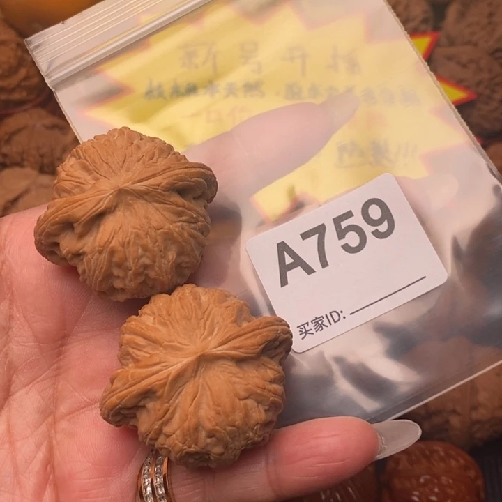 文玩核桃把件战鼓43尺759号