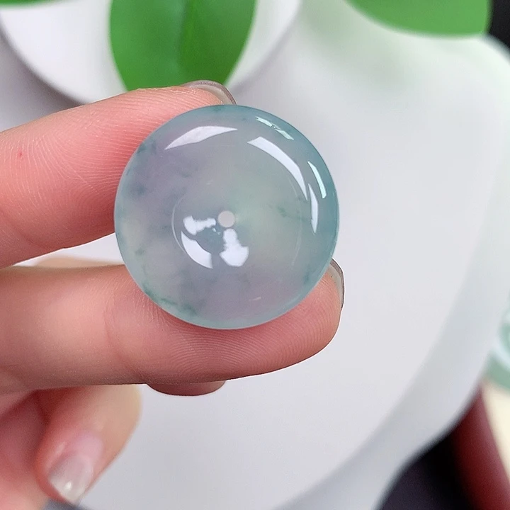 颈饰未镶嵌翡翠21.4-5.1mm