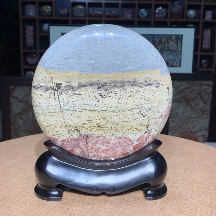 广西国画石摆件，观赏收藏