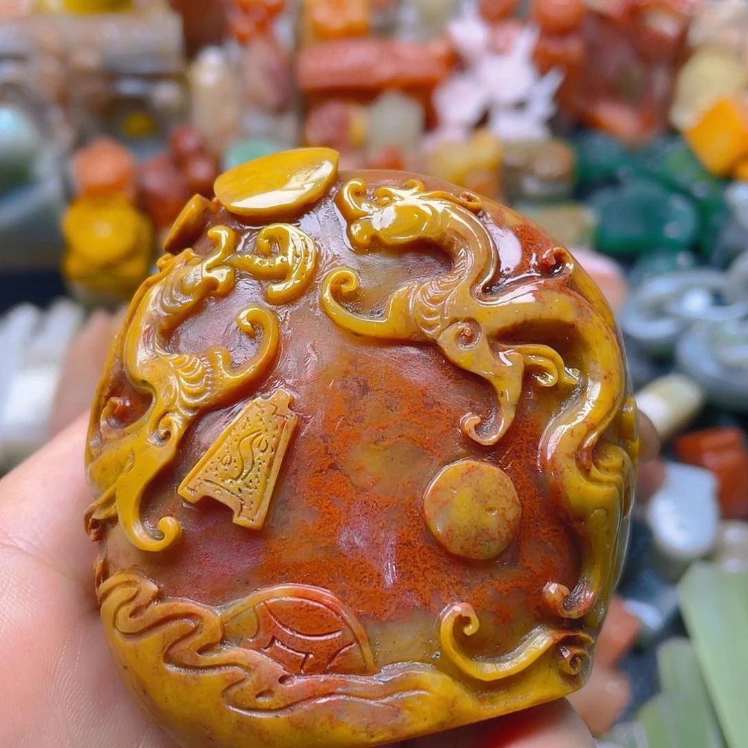 青田石印石北部田