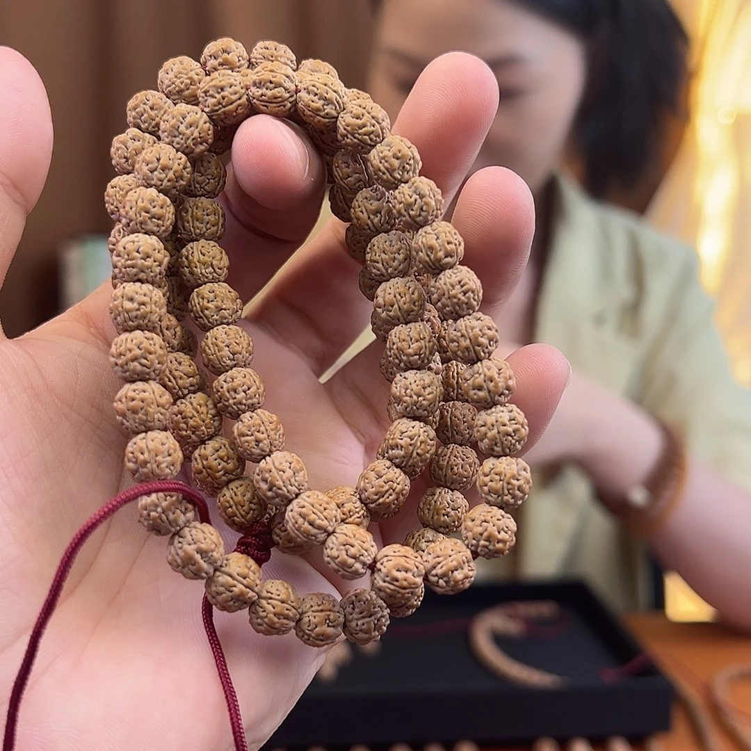 Z***、吊坠金刚菩提8mm 小金刚老树盘龙纹108