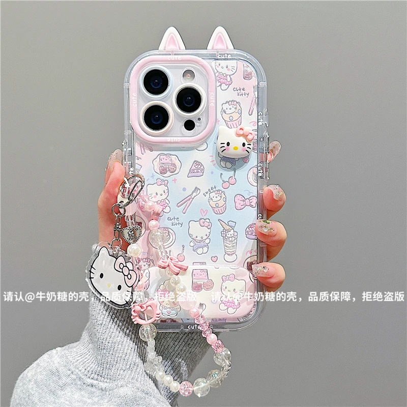羽纱奶油壳适用苹果17/iPhone/华为荣耀/OPPO/VIVO/小米/手机壳潮