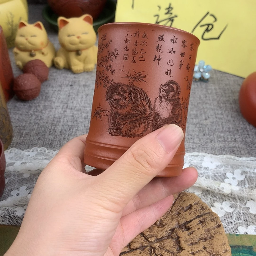 茶杯紫砂高端主人杯
