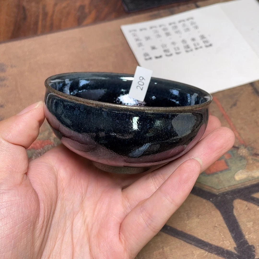 茶盏209 福临号建盏柴烧薄胎