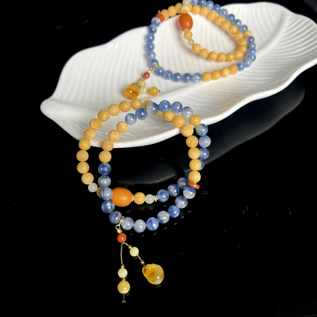 【大鱼甄选】香蜜设计款手串6mm+YC541多样性发其一