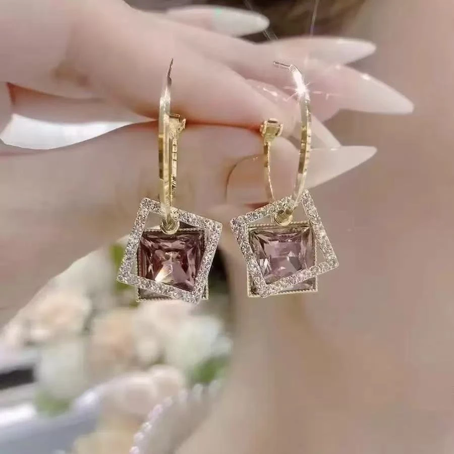 铜合金耳饰 气质轻奢时尚百搭复古小众设计感 LY0276