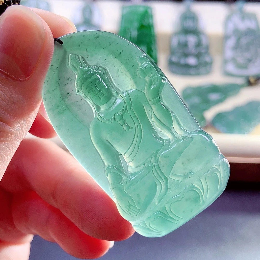 【闪购商品】颈饰未镶嵌翡翠天然