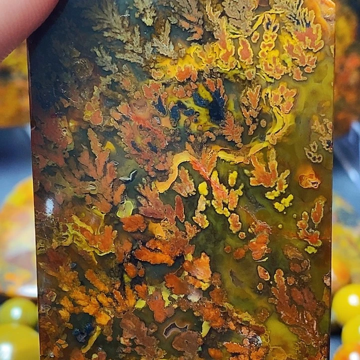 玛瑙/玉髓未镶嵌战国红