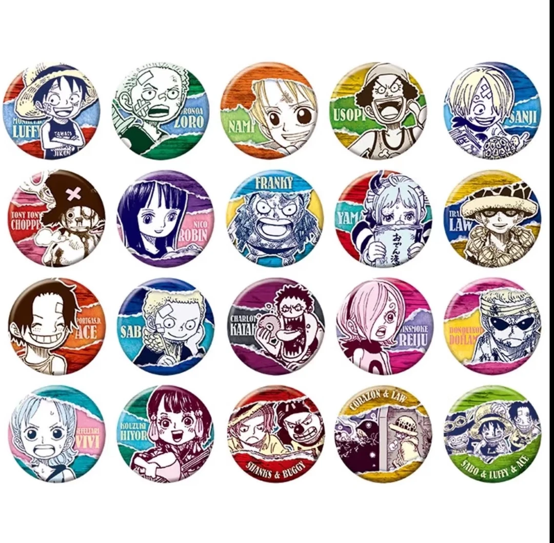 【海贼王】 js原画子供吧唧散池【盲盒拆卡】