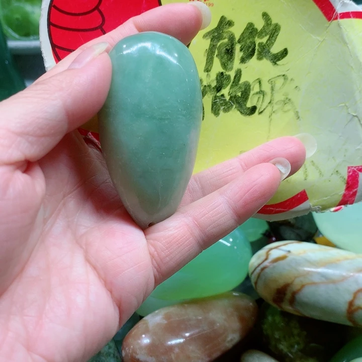 蛇纹石玉未镶嵌手把件