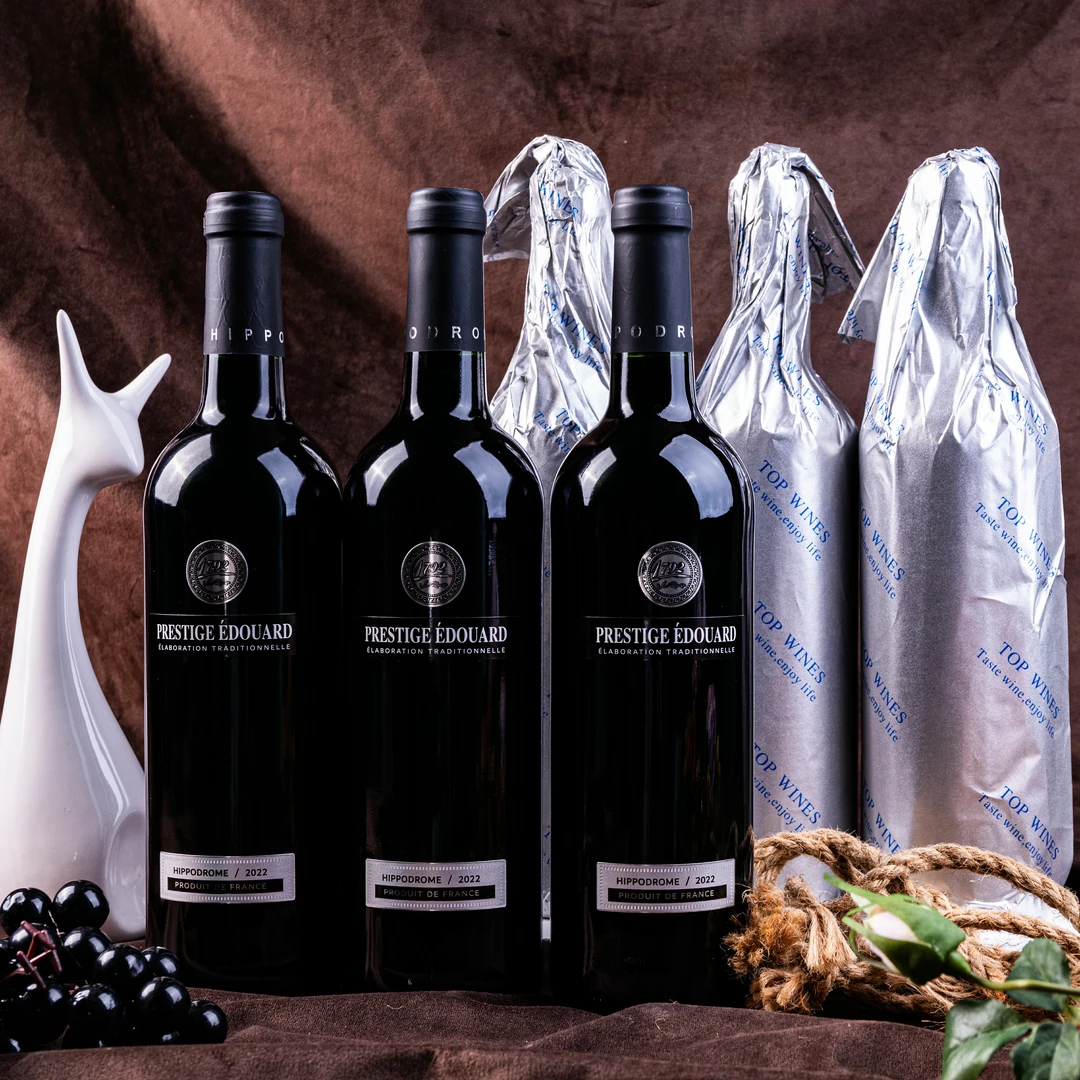 【原瓶进口】赛马酒庄爱德华幸运天使银币干红葡萄酒14度750ml*6