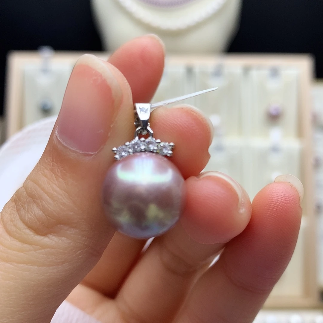 淡水珍珠颈饰合金