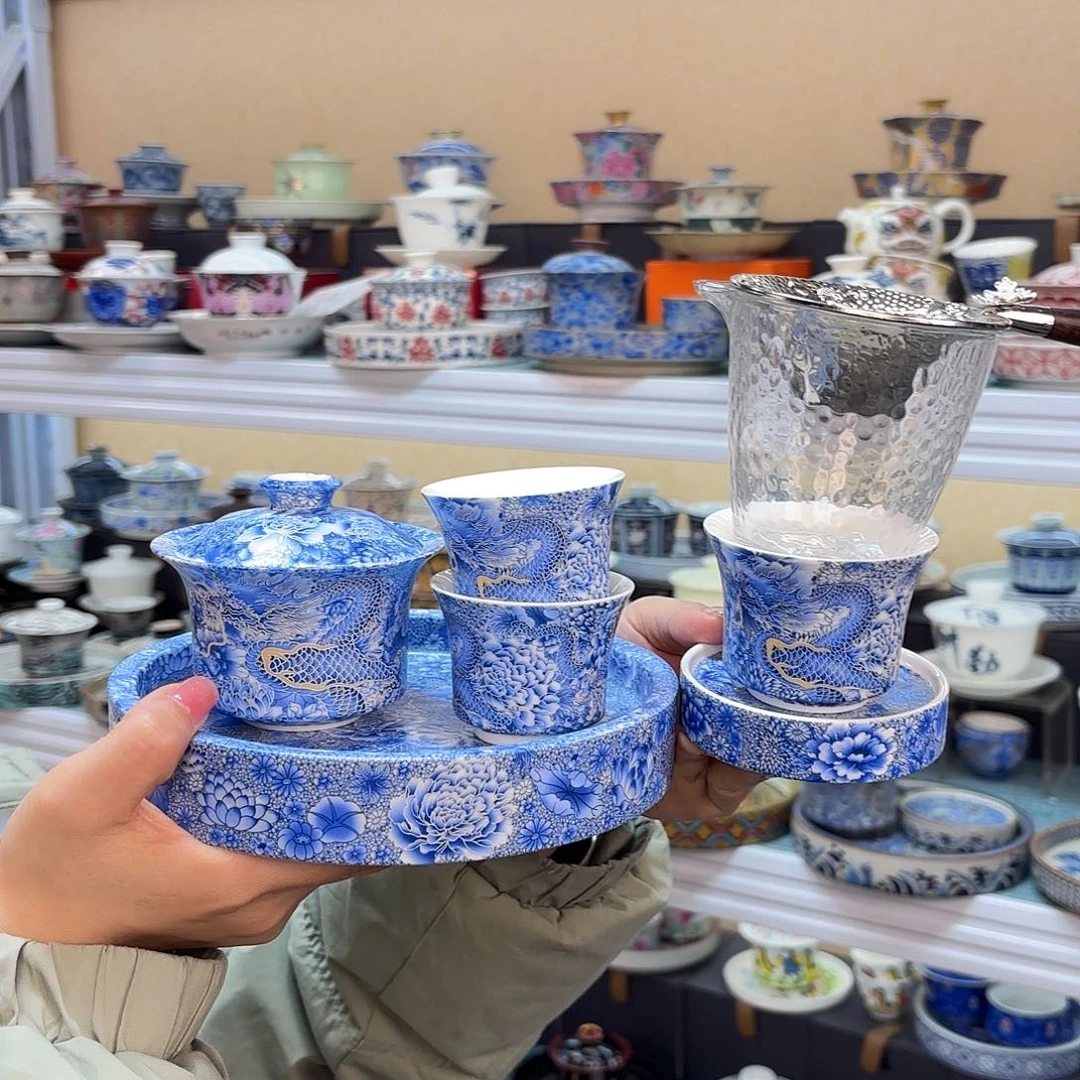 盖碗里的水煮开后放