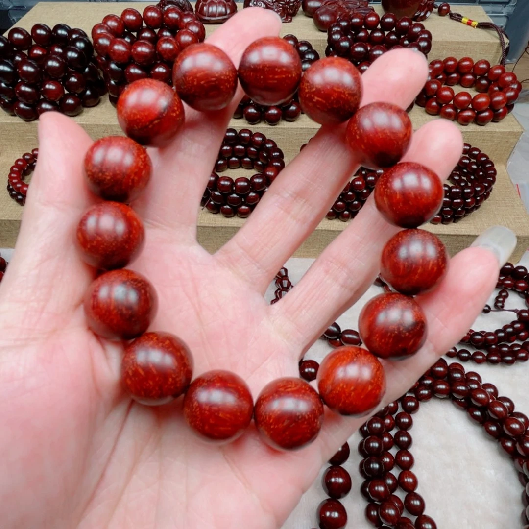 小叶紫檀手串/手链1.5单圈原汁原味