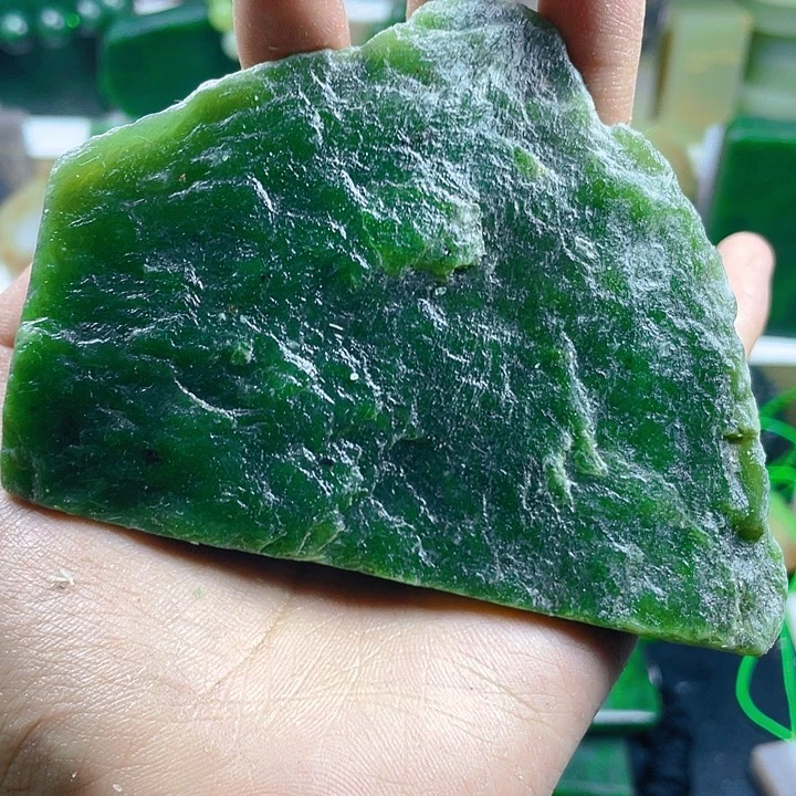 和田玉（碧玉）未镶嵌挂件