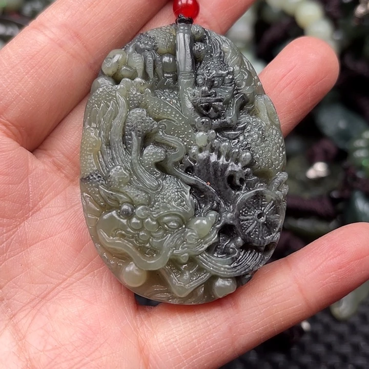 和田玉颈饰未镶嵌