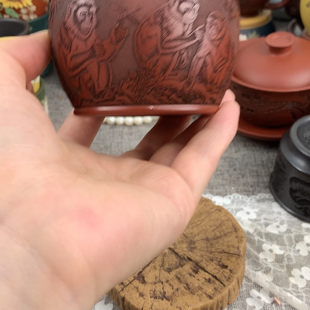 茶杯紫砂高端主人杯
