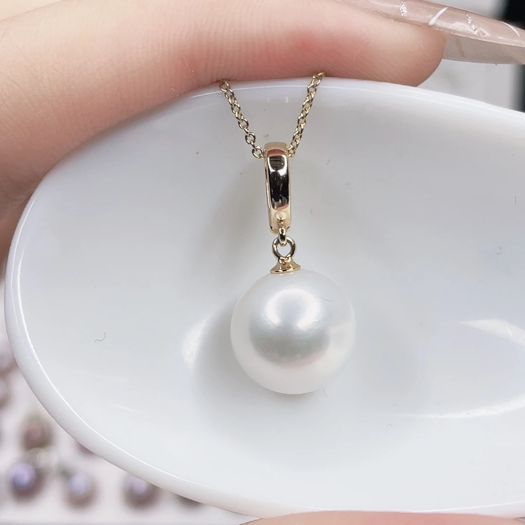 淡水珍珠吊坠(赠链)合金