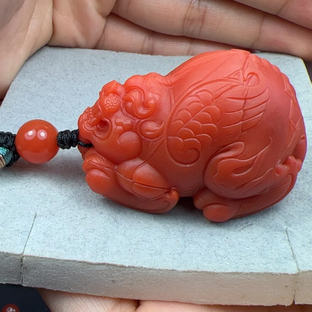 未镶嵌貔貅南红玛瑙