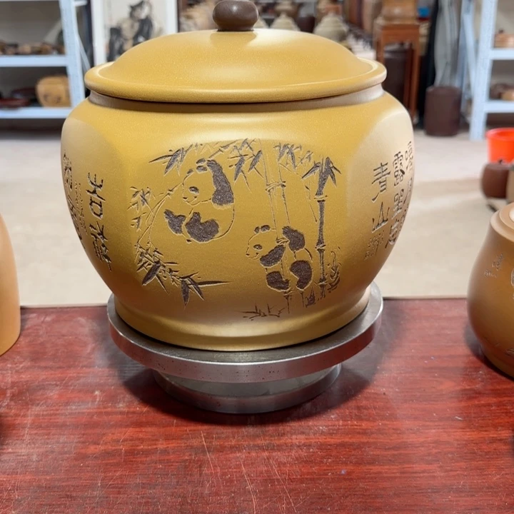 紫砂茶叶罐。。。。。。。。。