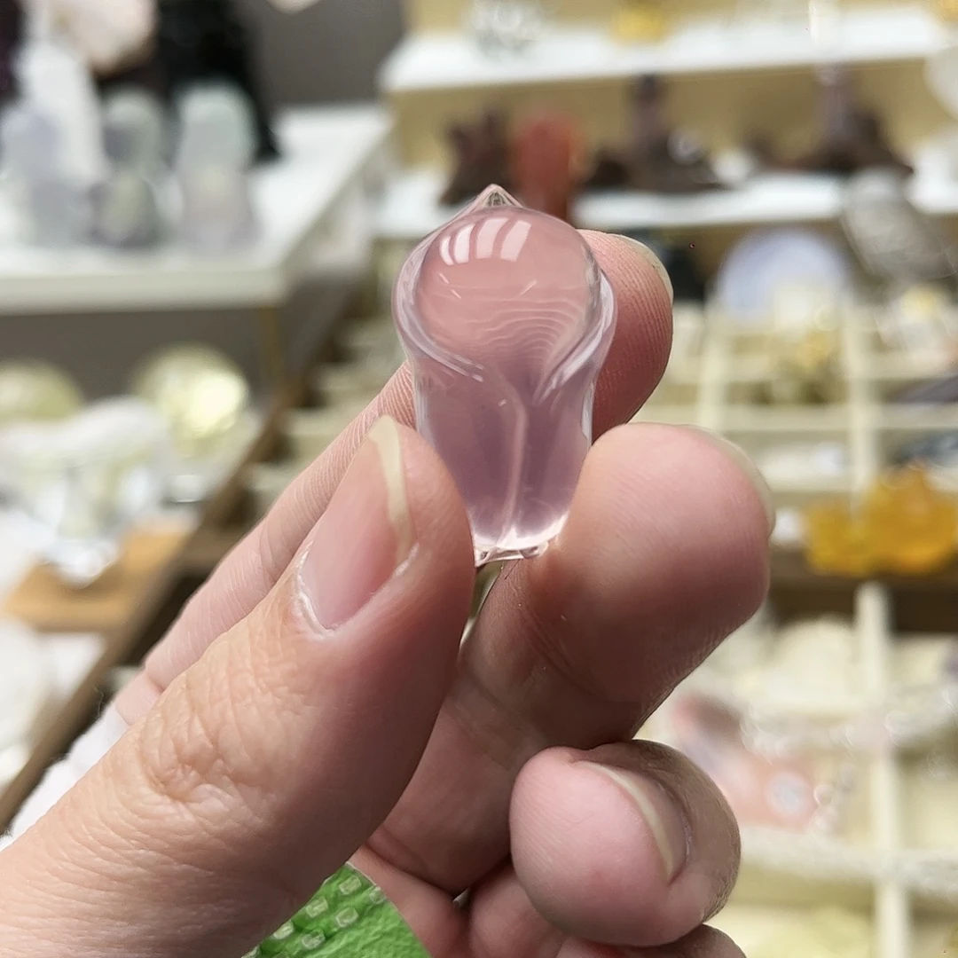 水晶天然水晶微瑕银S925镶嵌