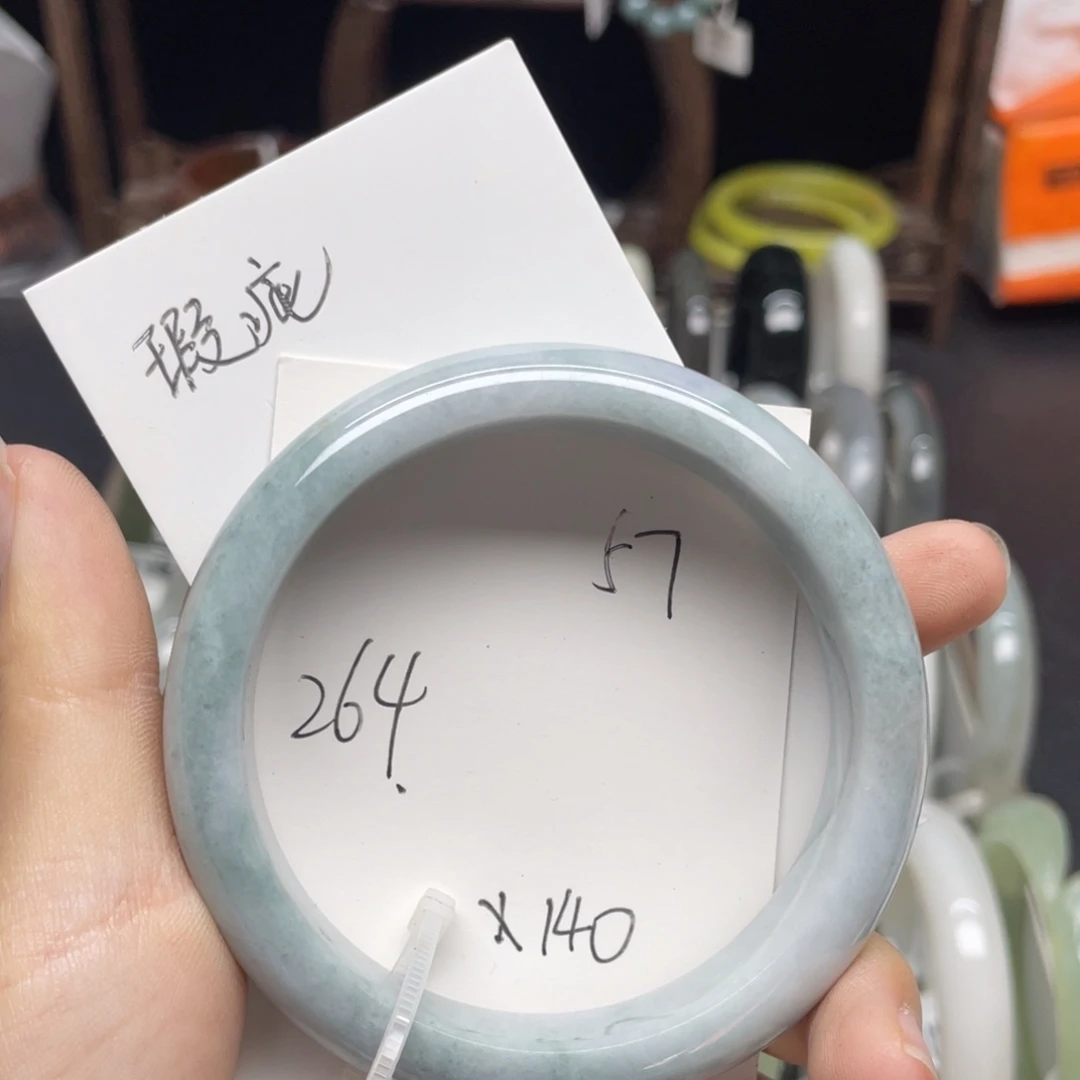 粥***～未镶嵌手镯翡翠翡翠