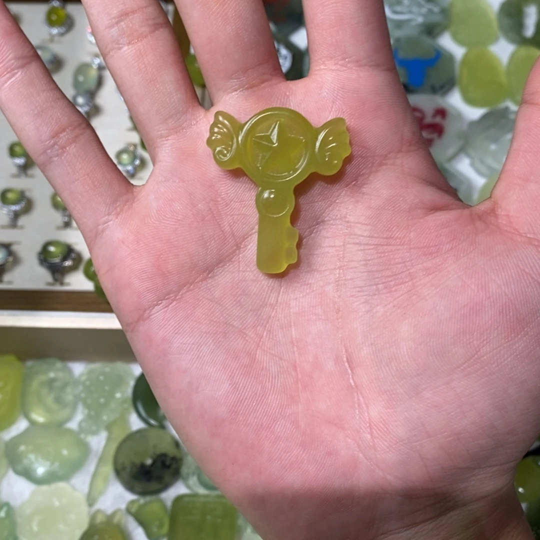 岫玉未镶嵌吊坠(不含链)