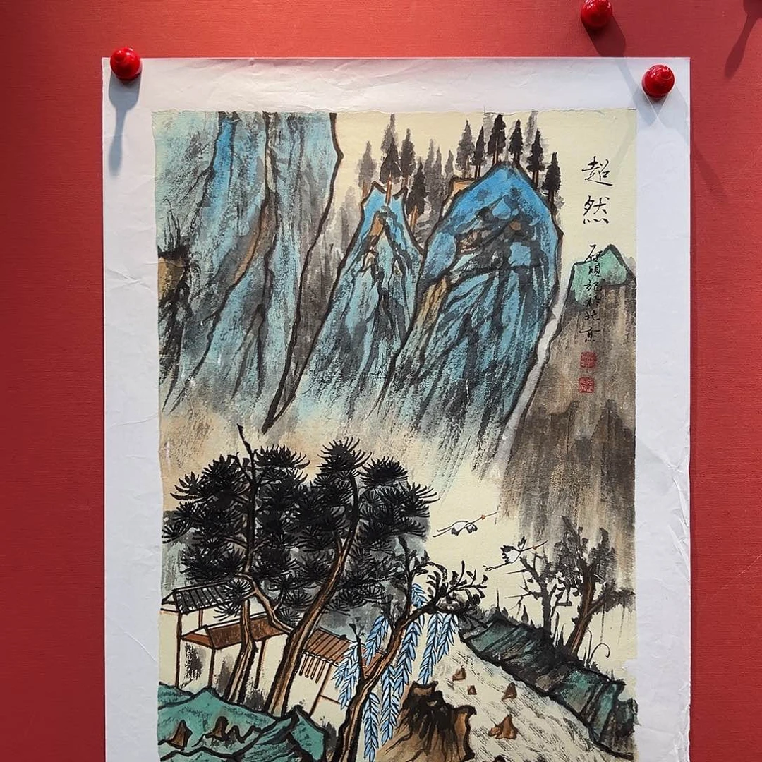 国画启-顺国画作品
