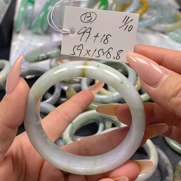 未镶嵌手镯翡翠天然A货翡翠