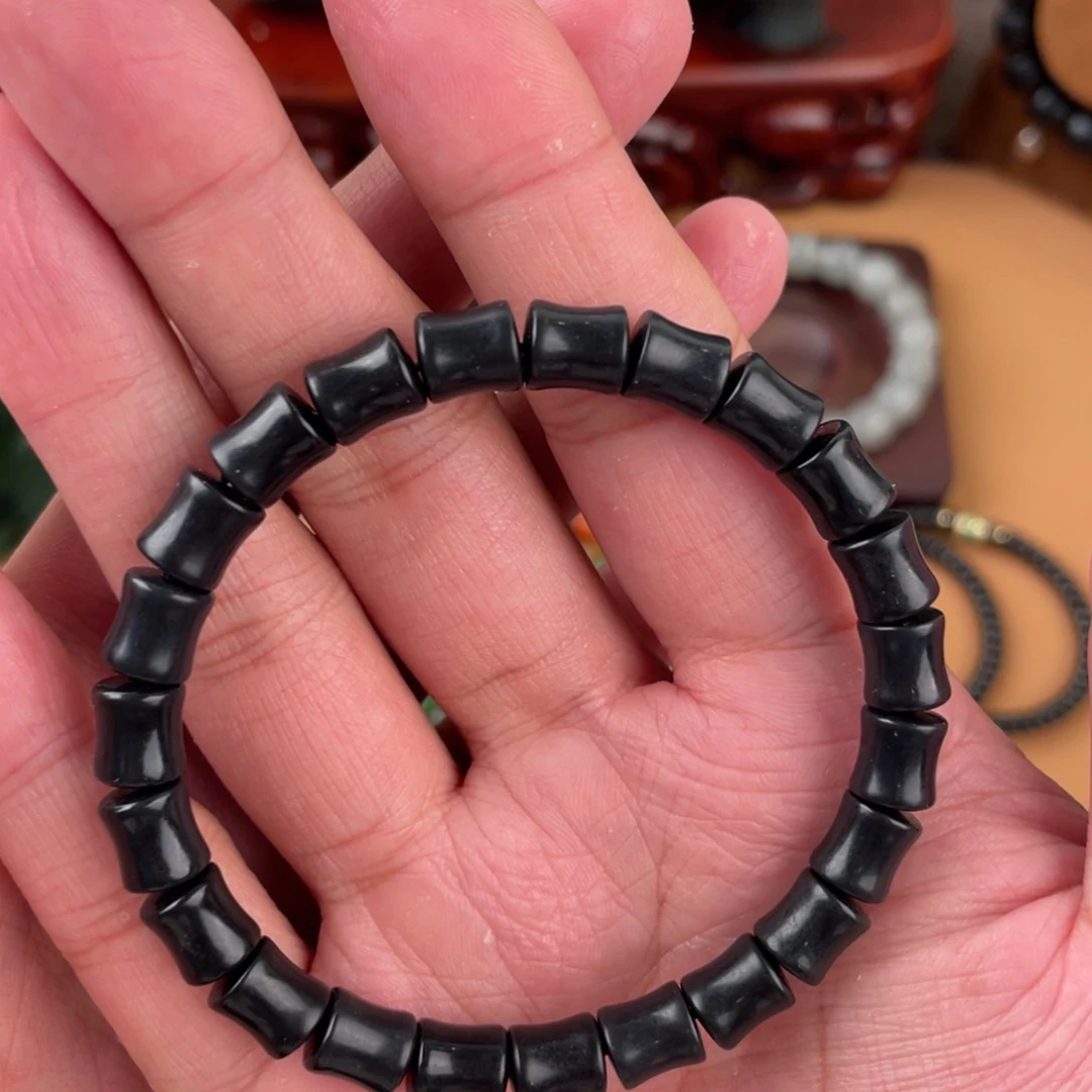 手链未镶嵌和田玉（糖玉）