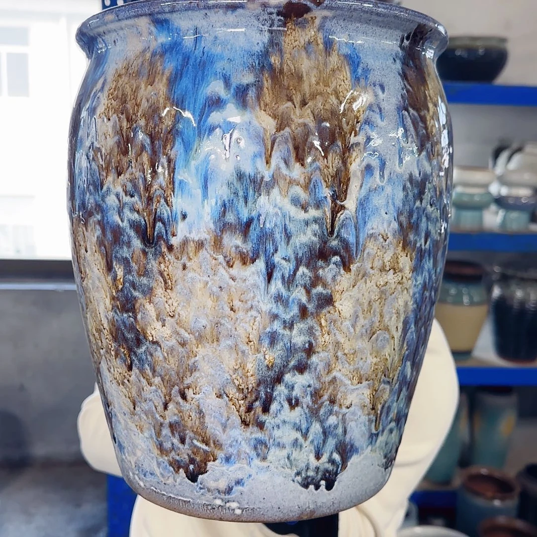 花盆紫砂高30口25