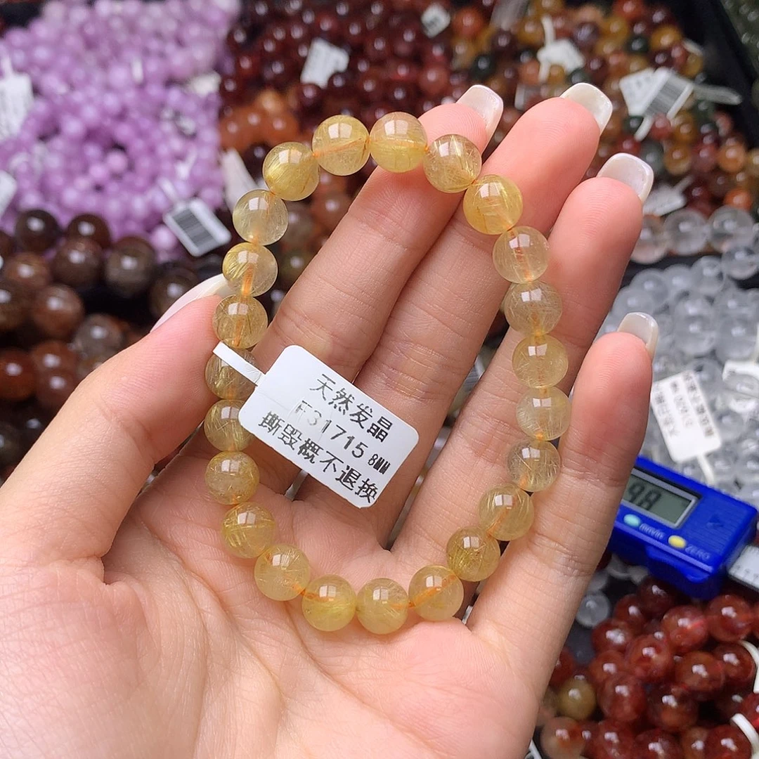 水晶未镶嵌手链,,,,
