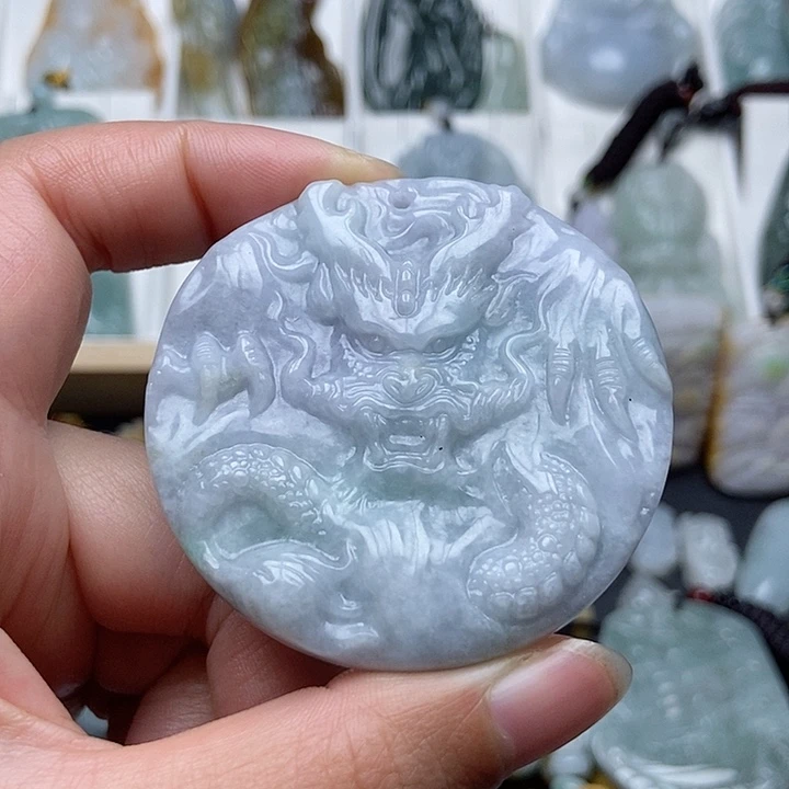 翡翠吊坠(不含链)未镶嵌翡翠