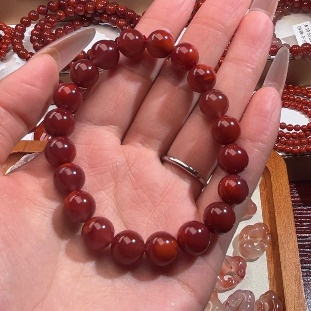 手链未镶嵌南红玛瑙