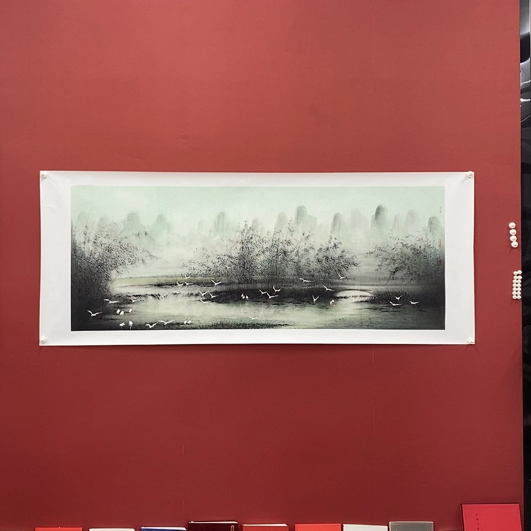 国画胡云小六尺精品佳作