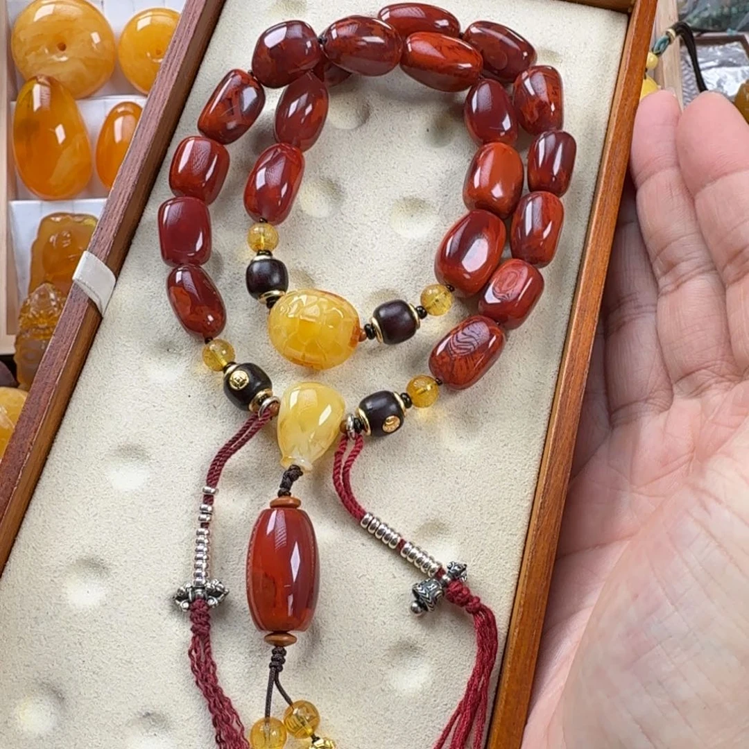 南红玛瑙未镶嵌手链南红