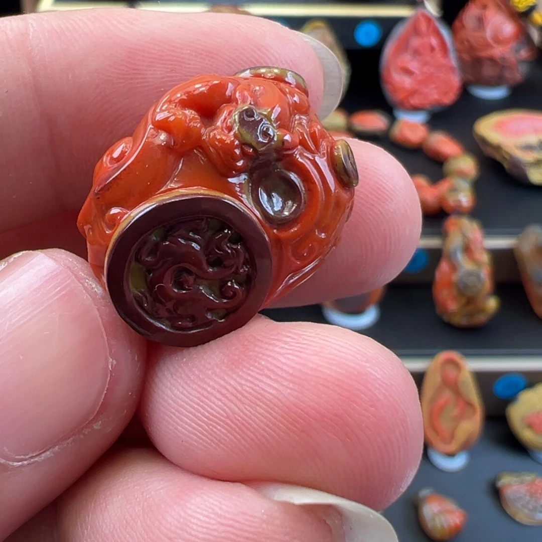 意***凡南红玛瑙未镶嵌颈饰