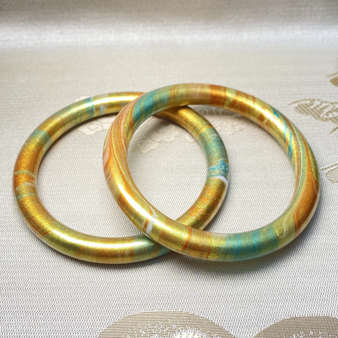 【铭记珠宝】大漆手镯30-DM187H33【多样性发一件】圈口54-64