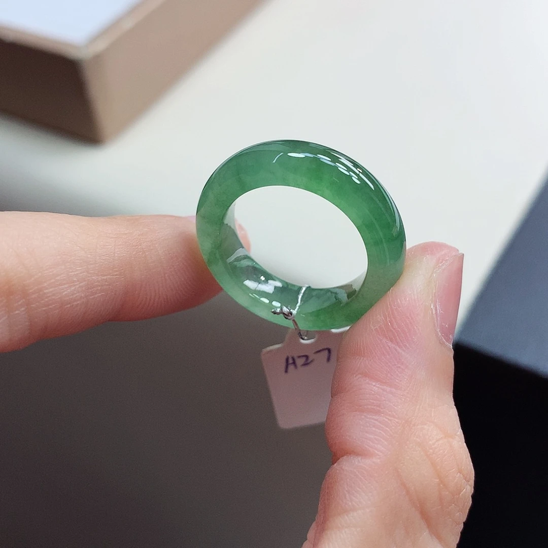 翡翠戒指未镶嵌15号